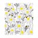 A set of napkins for setting the table "Workers' bees", rectangular, size 32x46 cm, 4 pcs