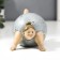 Souvenir Polystone "Pyschochka - Fitness" 8.5x8.5x13.5 cm