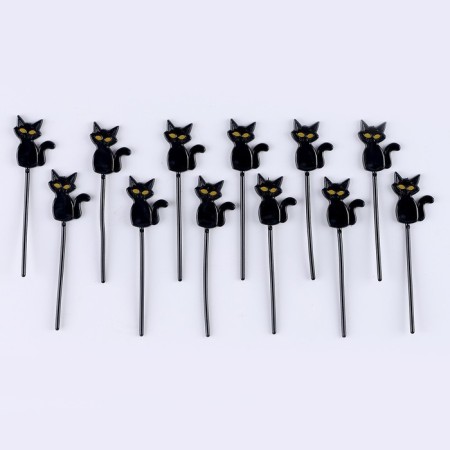 Skewers "cat", in the set 12 pcs., Black color-2