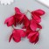 Decor for creativity Textile "Bun, raspberry color" set 6 pcs 6 cm
