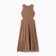 The dress is female, brown color, size 42-44 (m)