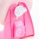 Carno rodents wheel, on a stand, 14 cm, pink