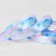 Satin tape "Smoke", 15 mm, 23 ± 1 m, multi -colored