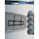 Tuarex OLIMP-112 bracket, for TV, inclined, 32-90 ", up to 40 kg, 25 mm, black