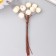 Decor for creativity "Berries White" 1 bouquet = 10 berries d = 1 cm 10 cm