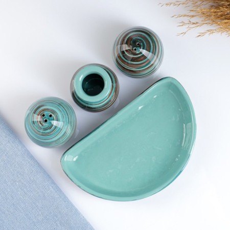 Set for spices "premium crooked" 5 items, Scandinavia-7