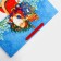 Package New Year's laminated "Santa Claus is in a hurry", 50 x 40 x 25 cm.