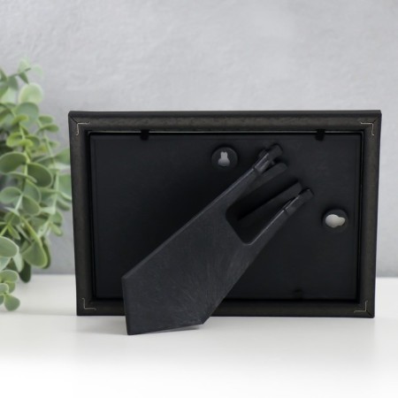 Фоторамка пластик 10х15 см 385-Black-3