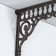Souvenir of cast iron corner "Column" 27.6x4x23 cm