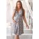Female set (shirt/robe) for pregnant women, gray color, size 52