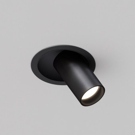 Technical C048CL-01-GU10-B, GU10, 1x10 W, 54x54x109 mm, black lamp, black-2