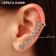 Earring "Kaff" path, color mix