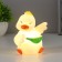 Nightlight "Dancer duck" LED 1W 3x LR44 white 5x8x11cm Risalux