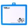 Drawing board is magnetic double -sided, under marker and chalk, sponge, chalk 3 pcs., Marker, magnets 2 pcs.
