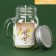 New Year's candle in a jar with a “dream” handle, vanilla aroma