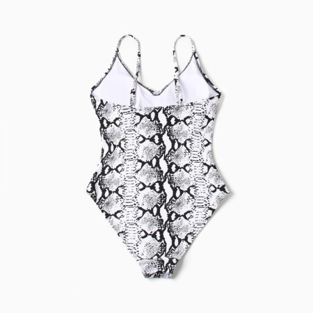 Swimsuit Compiled female minku with print, size 46-7