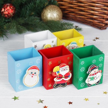 Wooden pencil "Christmas", mix