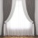 Set of curtains "Latur", size 240 x 270 cm, light - pink / blue