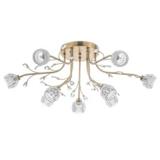 Aurika chandelier 9xg9 gold 60x60x30cm Bayerlux
