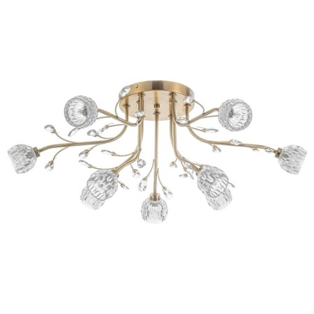 Aurika chandelier 9xg9 gold 60x60x30cm Bayerlux