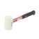 Rubber Kiyanka Matrix 11195, White rubber, Fiberglass Handle, 225 g