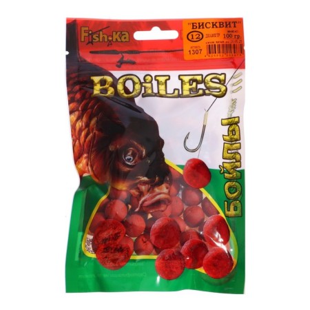 Boilles Fish.ka, Biscuit, 12 mm, 100 g