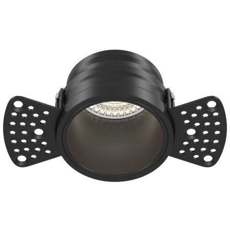 Technical DL048-01B, GU10, 1x50 W, 120x63x44 mm, black lamp