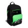 Youth backpack 40 x 25 x 13 cm, Grizzly, ergonomic back, laptop compartment, black/green