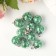 Suspension decorative for creativity glass "ball - stars" d = 1.6 cm set 10 pcs