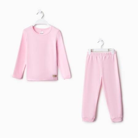 Pajama Children's Minaku, pink color, height 104-110 cm-6