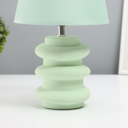 Table lamp "Jiao" 1x40W E14 green 19.5x19.5x35.5cm-3