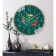 Wall clock, series: interior, "fish", smooth move, d-30 cm, aa