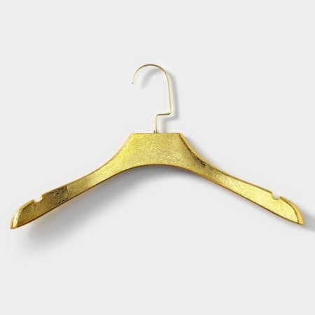 Shoulders - hanger for clothes, size 42-44, gold color
