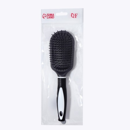 Massage comb, 6.7 × 24 cm, black/white color-4