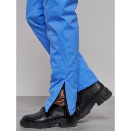 Semi -combinezone ski insulated female winter, size 50, blue color-10