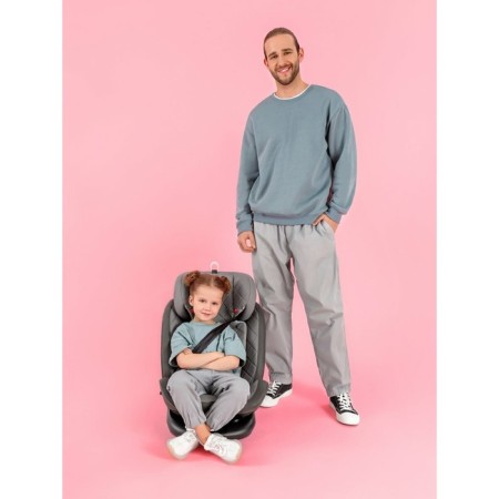 AMAROBABY BRILLANT, ISOFIX fastening, class D, group 0+/1/2/3 (0-36 kg), Biryuzovoy color, Brierous Class-21