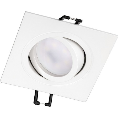 Light-K Buildiv-y, artin, square 94x94x25mm hole 75x75mm Gu5.3 Al White 51423 7-4