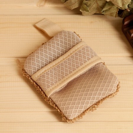 Mocepa Bath "Pocket" for soap, nettles, 13x9cm-1