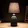 Mercury table lamp E14 40W Blue 22.5x22.5x36cm Risalux