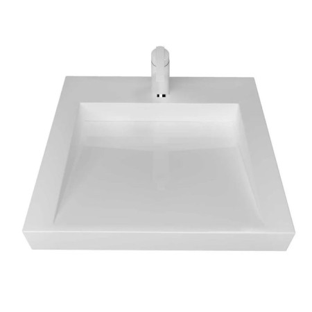 Sink My Space Breez 50 5032600, above the washing machine, with brackets, siphon, white