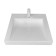 Sink My Space Breez 50 5032600, above the washing machine, with brackets, siphon, white
