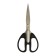 Chancellery scissors 17.4 cm office plastic handles, euro suspension