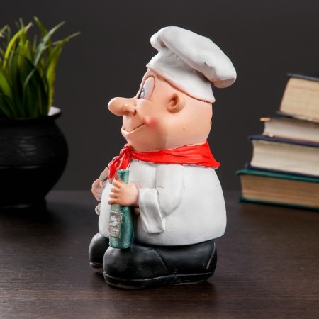 Piggy bank "cook" 11x10x20cm-1
