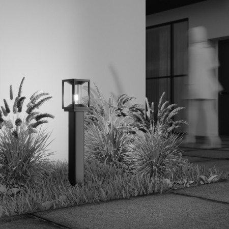 Landscape lamp Outdoor O452FL-01GF2, E27, 1x15 W, 145x145x750 mm, graphite-4