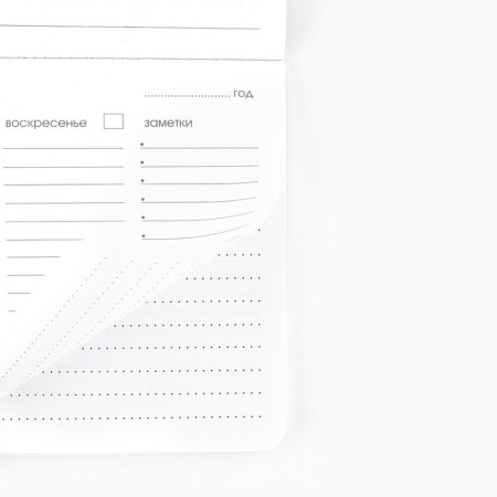 Planing in the soft cover of the A5 software, 60 sheets of the “black” proof-5