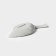 Porcelain caviar with a Magistro handle "Liszt", 9.8 × 4.2 cm, white color