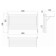 Terminus heated towel rail "Horizon" P8, 1000x600 mm, chrome