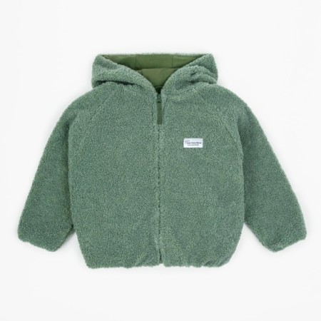 Children's sweatshirt Amarobaby Bear, height 116 cm, green color-16