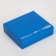 Gift folding box, packaging, “blue”, 16.5 x 12.5 x 5 cm
