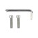 REXANT plastic pipes device, 800 W, nozzles set, 20-63 mm, 50 - 300 °